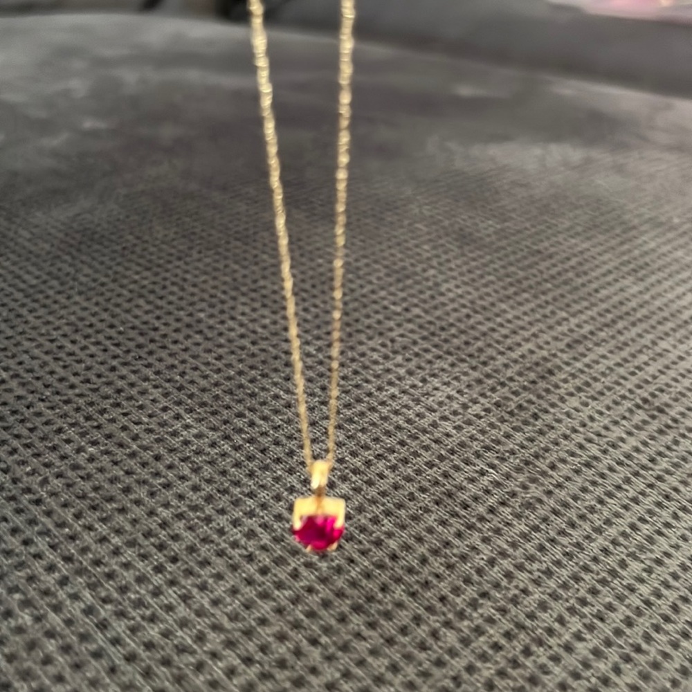 Ruby necklace